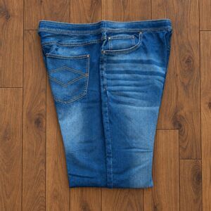 {Pajama Jeans} pull-on straight-leg jeans, XXL